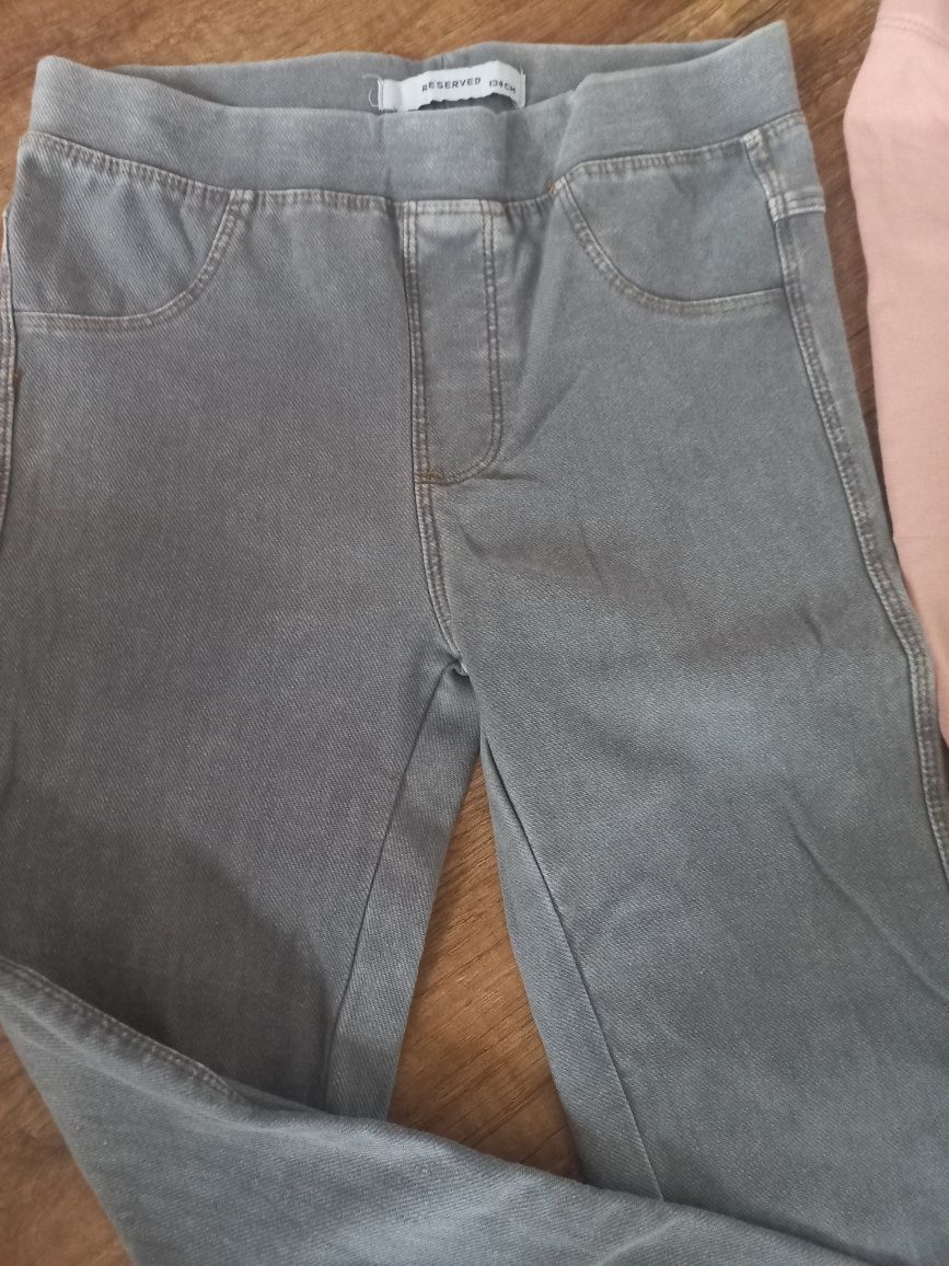 2 x Spodnie HM Reserved skiny i leginsy 134