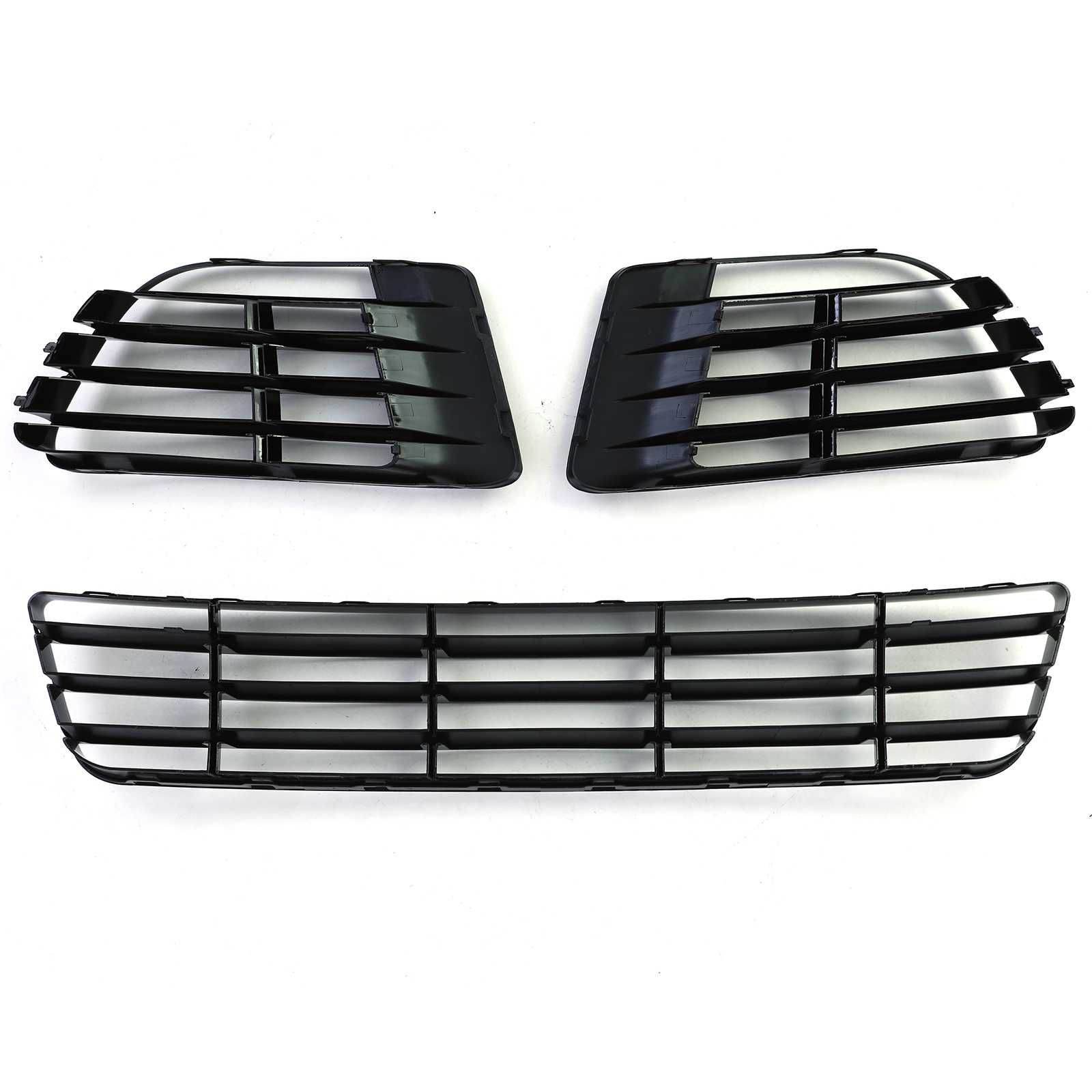 Conjunto grelha de para-choque para Golf 6 de 2009 a 2012 Bumper R20