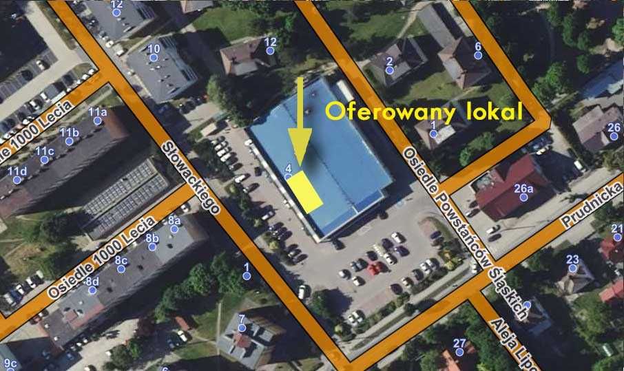 KRAPKOWICE – BIEDRONKA - lokal użytkowy z witryną