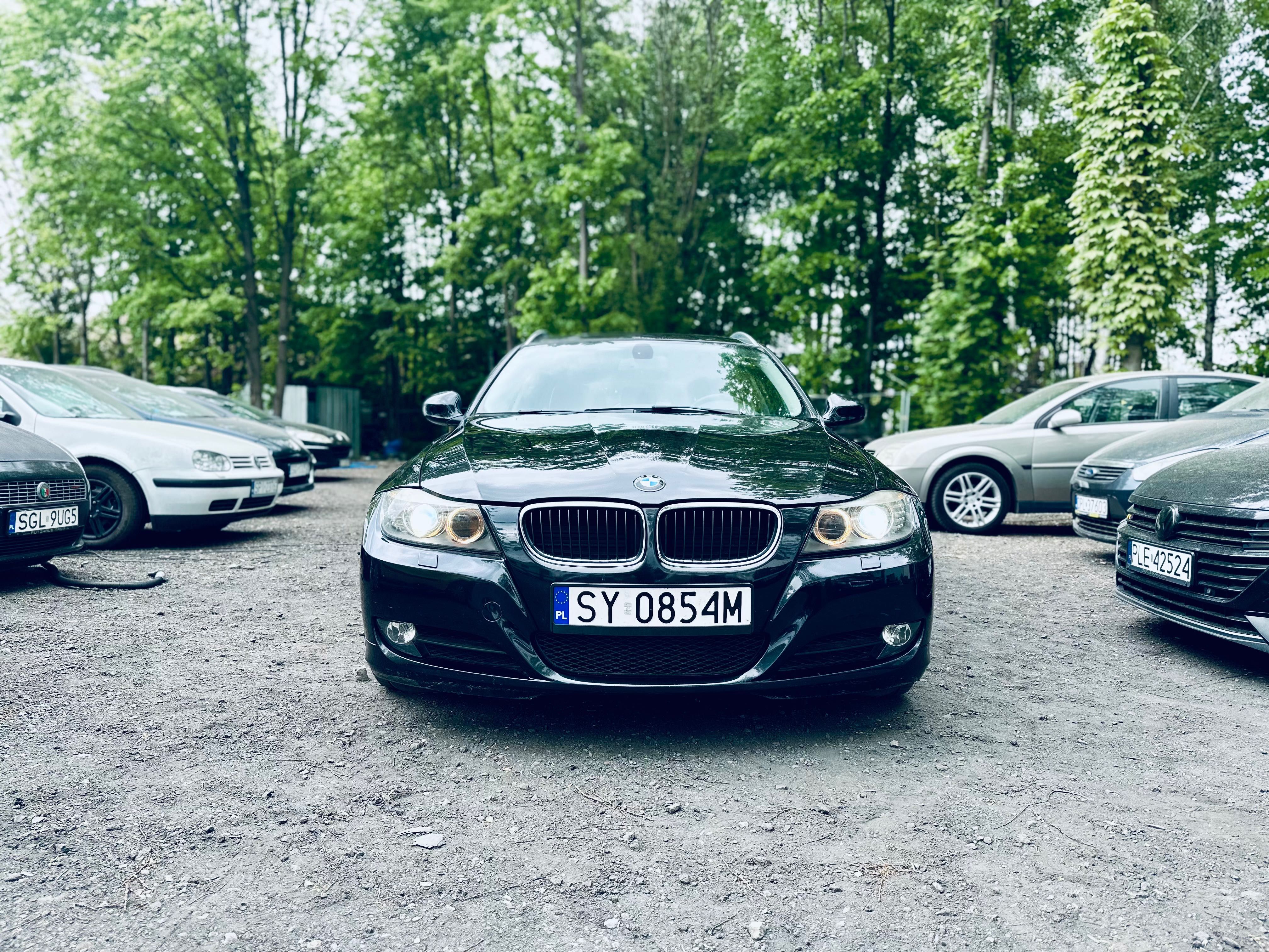 BMW 320D E91 2011r. 2.0D 163KM LIFT Brązowe Skóry Xenon USB AUX