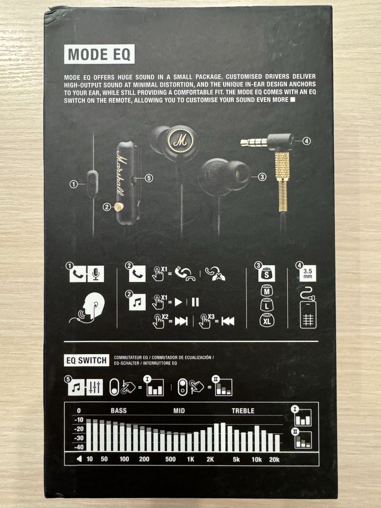 Навушники з мікрофоном Marshall Mode EQ