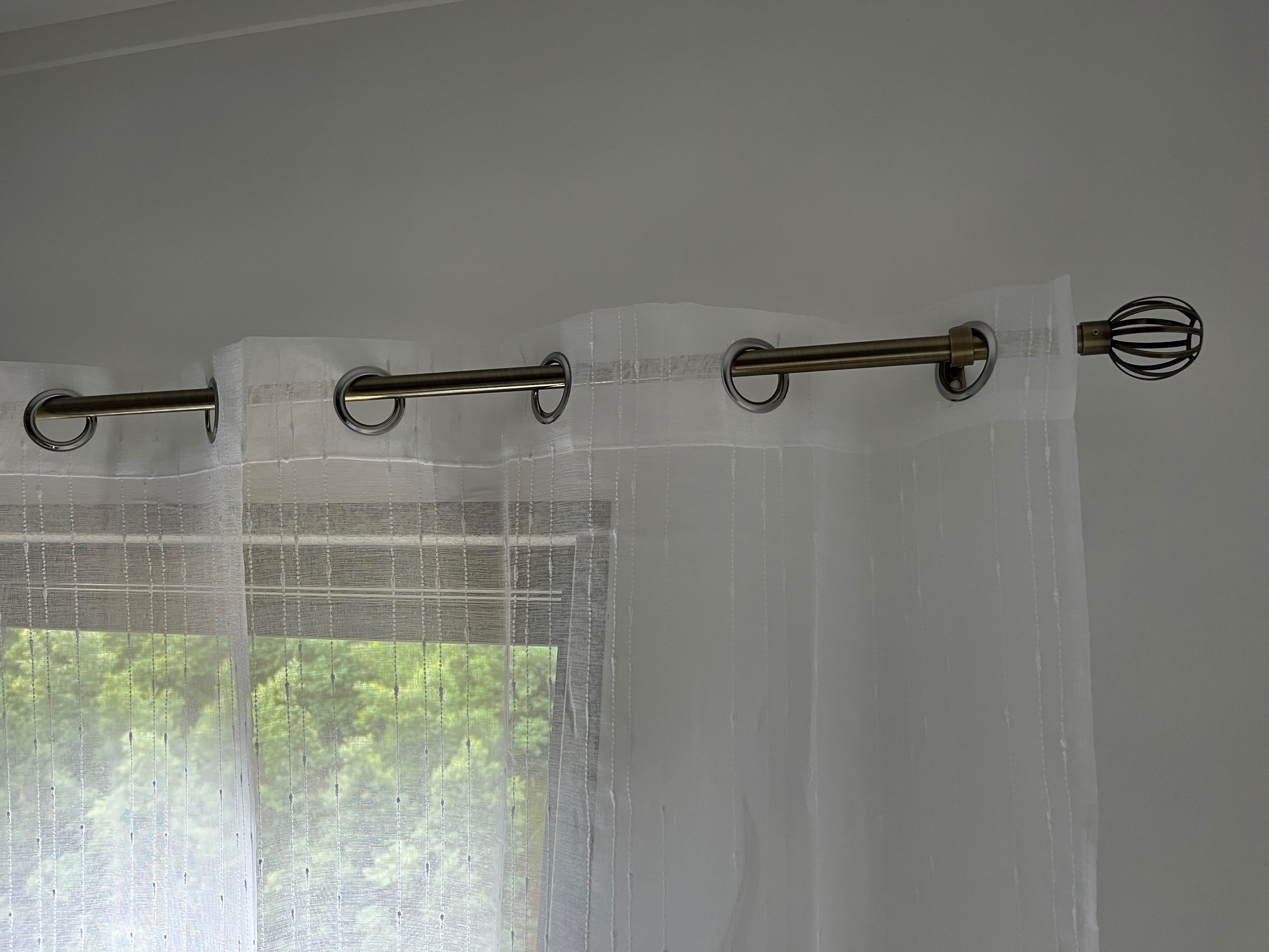Cortinas brancas
