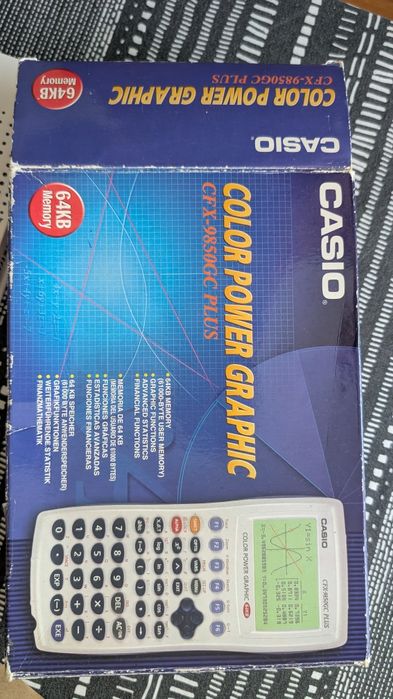Calculadora gráfica CFX-9850GC PLUS para peças