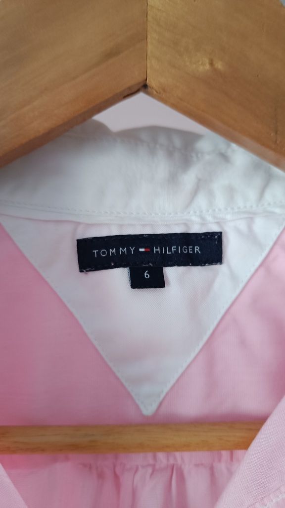 Różowa koszula Tommy Hilfiger S/M