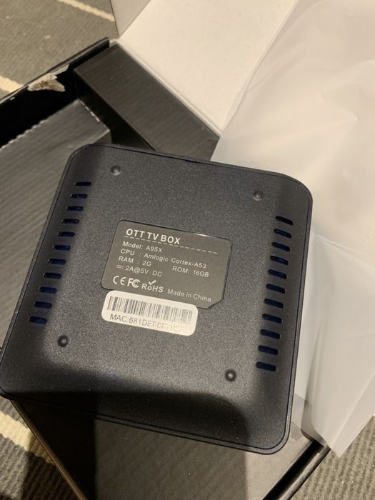 Tv Box Android 8.1 2GB Ram 4K A95x
