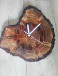 Zegar plaster drewno