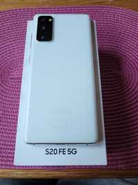 Samsung Galaxy S20 FE, 5G, ładowarka, biały, odbiór Kraków