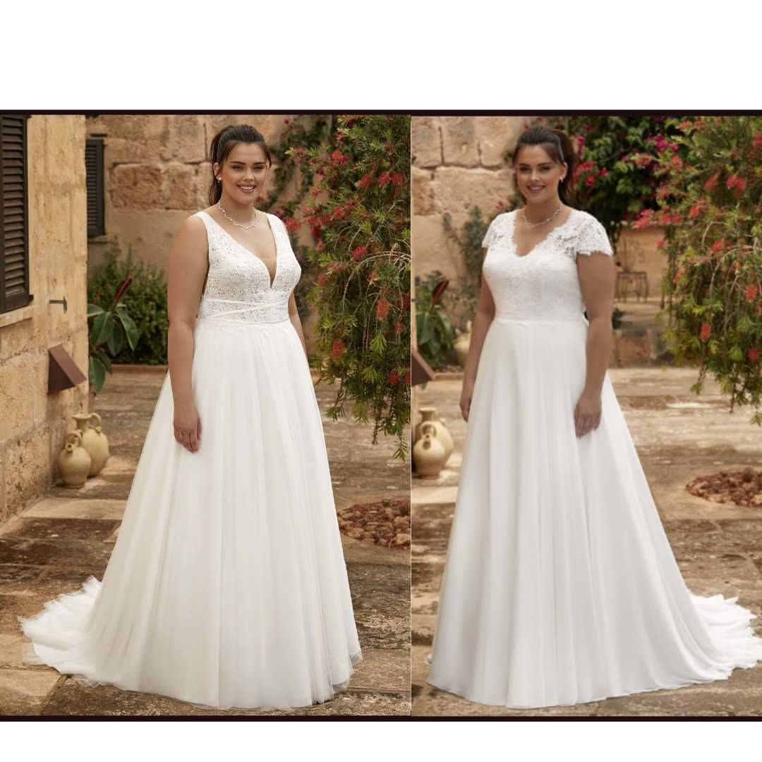 Vestidos de noiva tamanhos grandes, na ROSSY NOIVAS desde 300€