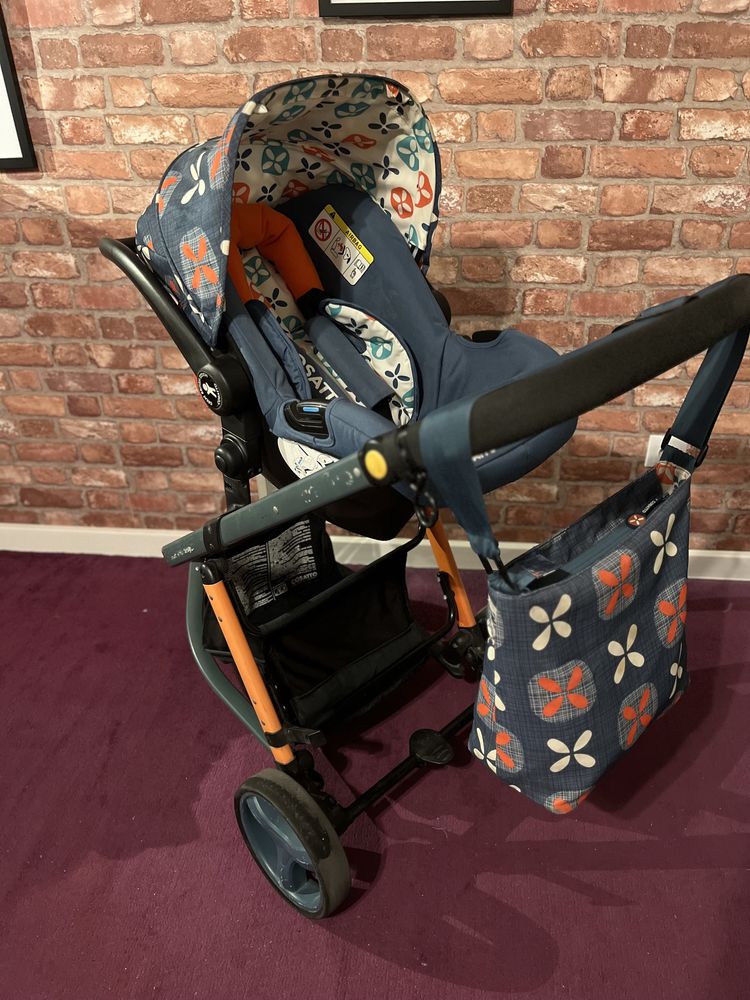 Wózek COSATTO GIGGLE 3 3w1 + moskitiera, folia i …