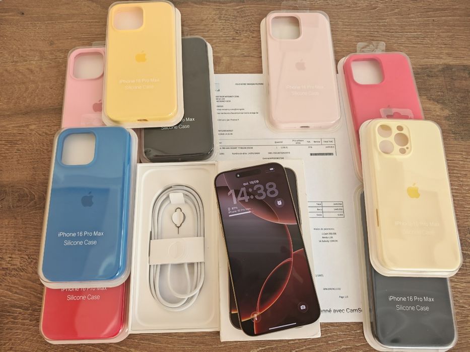 iPhone 16 Pro Max 256GB Sierra Titanium SemiNovo C/Garantia