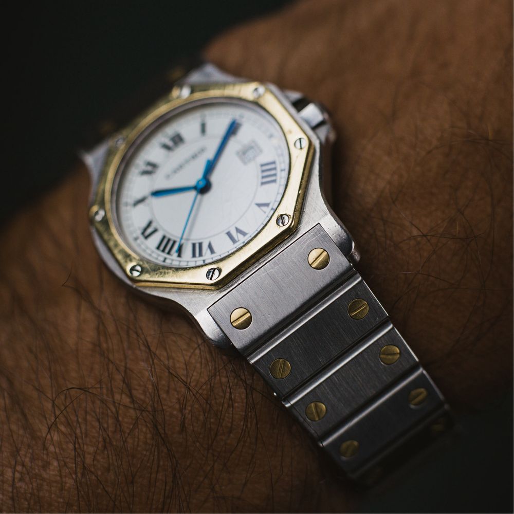 Relogio CARTIER Santos Octagom ref.2966 - com caixa