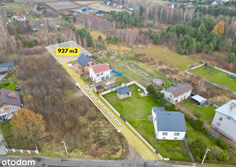 Działka z warunkami zabudowy / 927m2 / Częstochow