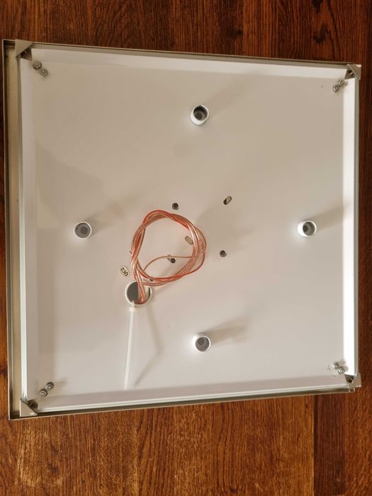 Plafon LED, 180szt. led, 12V. Ramka chrom mat, szkło białe. Zapraszam!