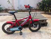 Bicicleta roda 14" (2-5 anos) Spitz 140