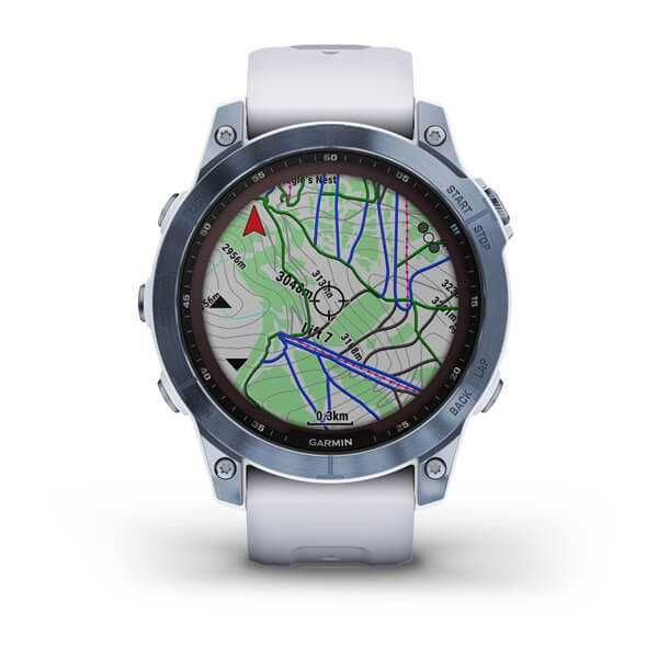 Garmin fenix 7 Sapphire Solar титановий 010-02540-25