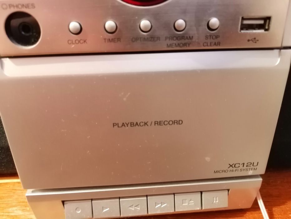 Micro wieża Hi Fi LG XC12-D1U kasety radio CD USB mp3 stan bdb tanio