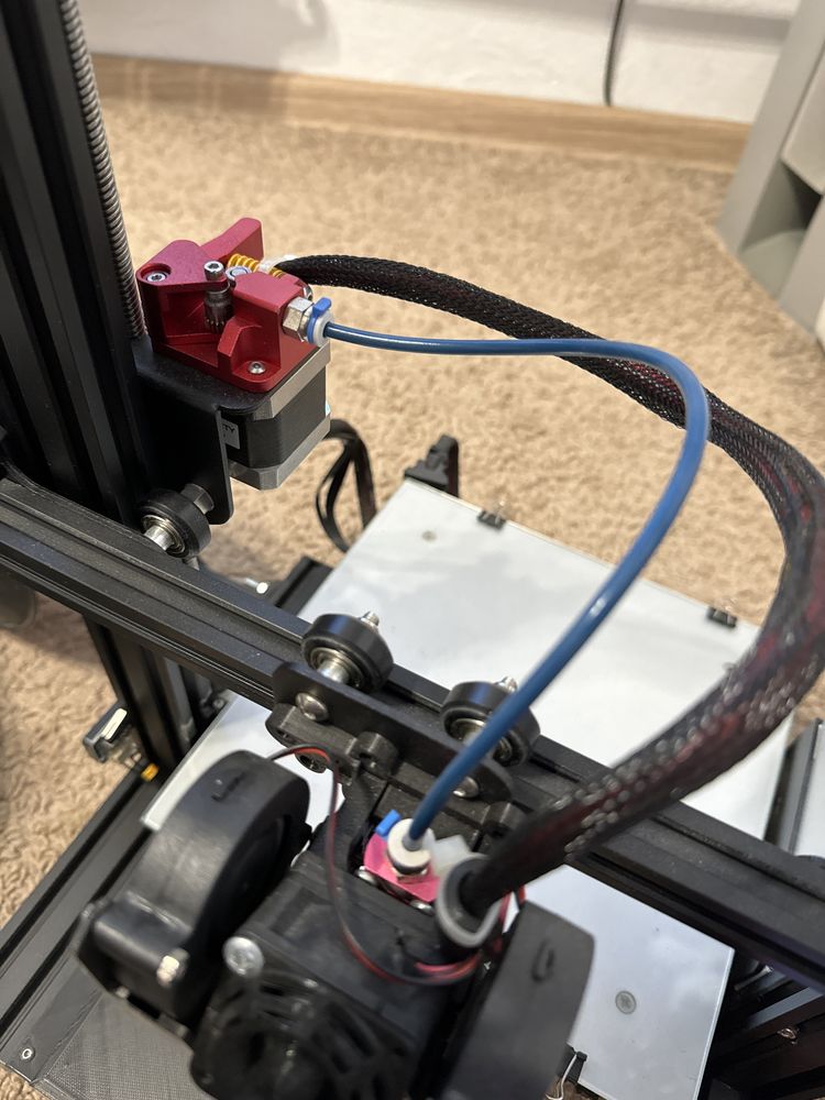 Drukarka 3D Ender 3 zmodyfikowana plus filament