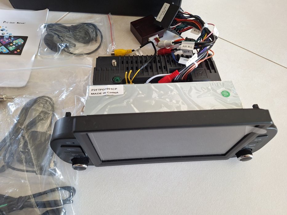 Radio carplay z android fiat panda 2013r-2020r