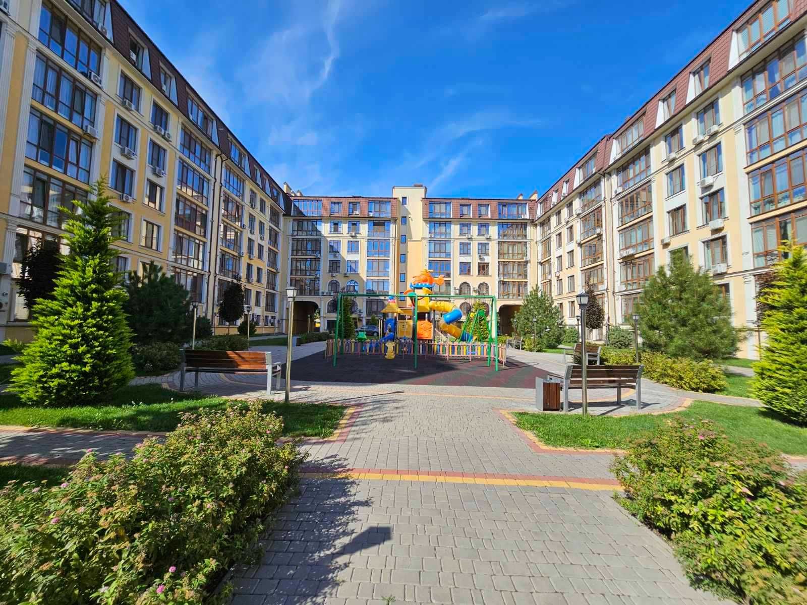 Просторная квартира у моря в клубном доме |45 метров возле моря