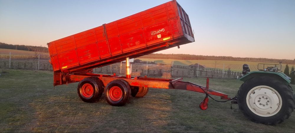 Przyczepa wywrotka tandem 8t