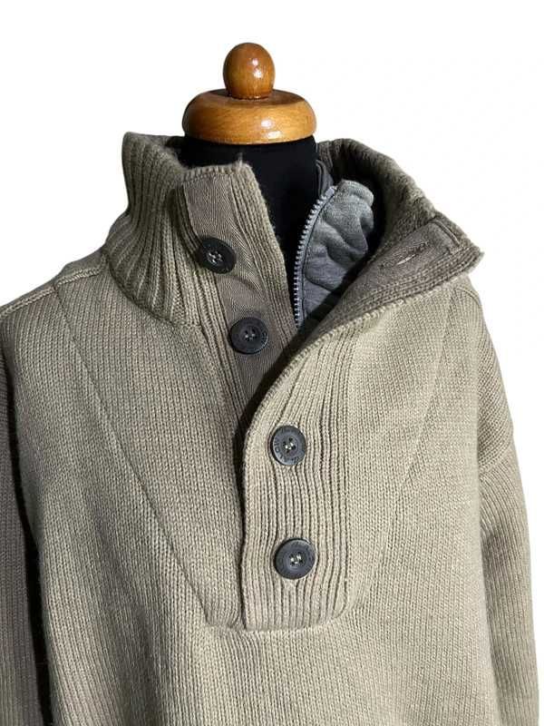 Stylowy sweter z golfem golf męski Angelo Litrico XXl stylowy