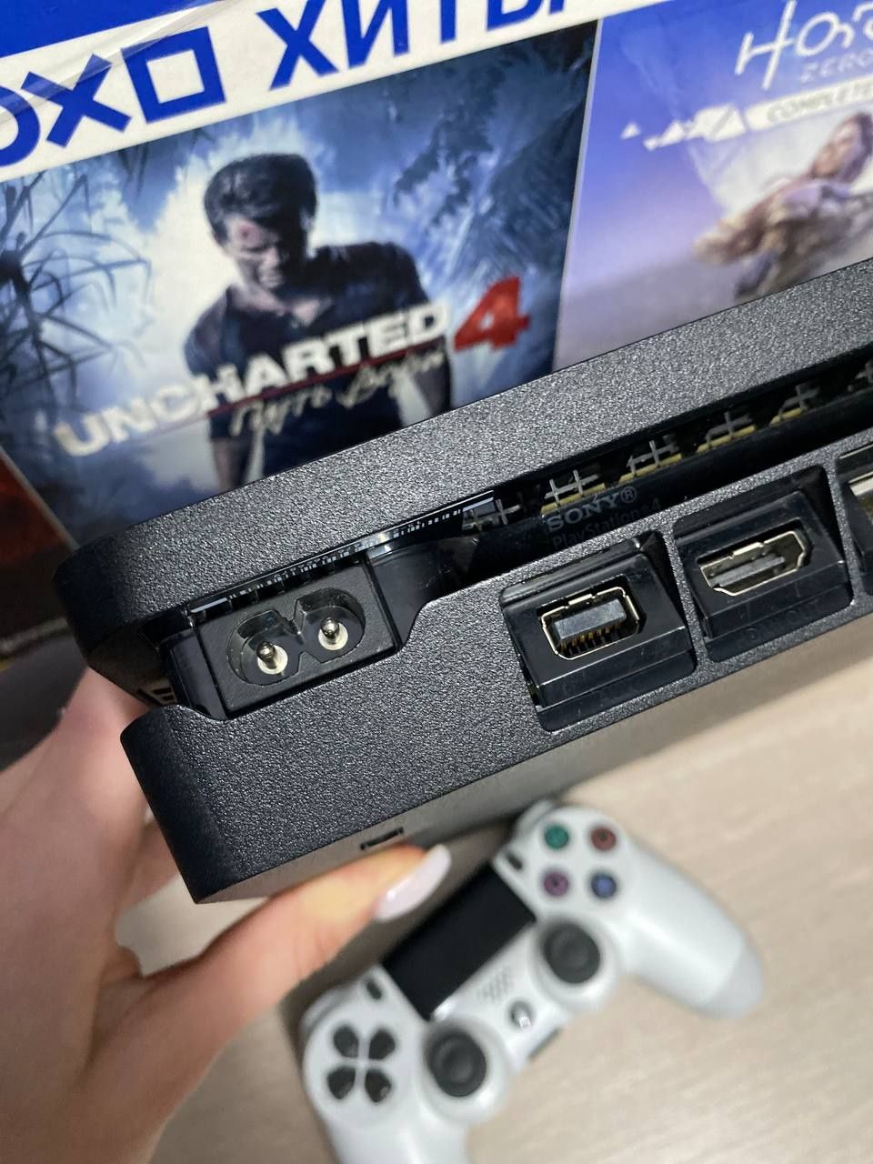 Ps4 slim 1tb 500gb на вибір джойстик