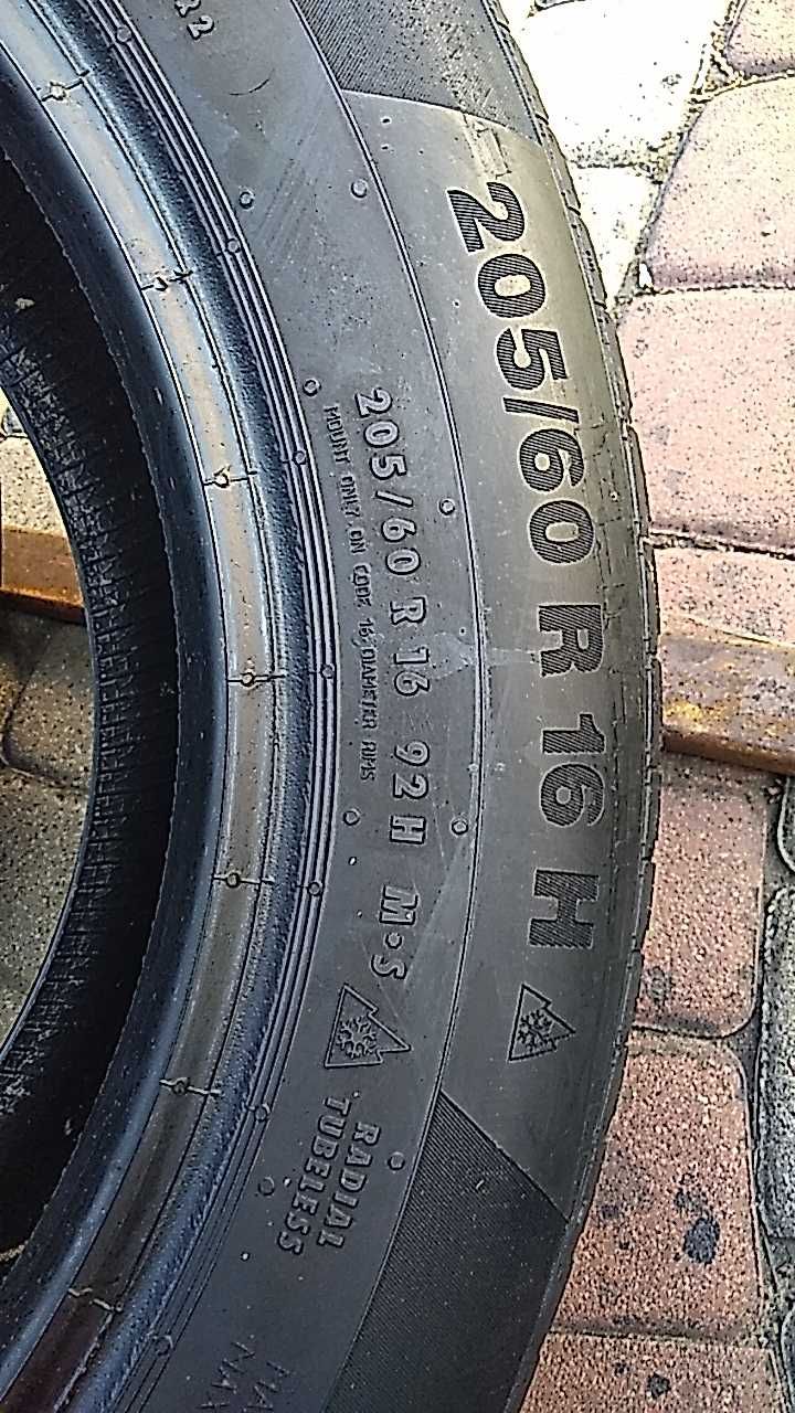 opony 4 szt.205/60/16 ContiWinterContact TS 850