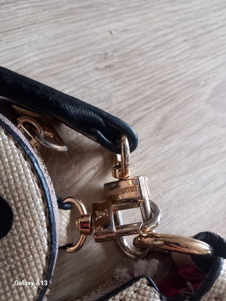 Louis vuitton Mickey Mouse torebka na ramię złota
