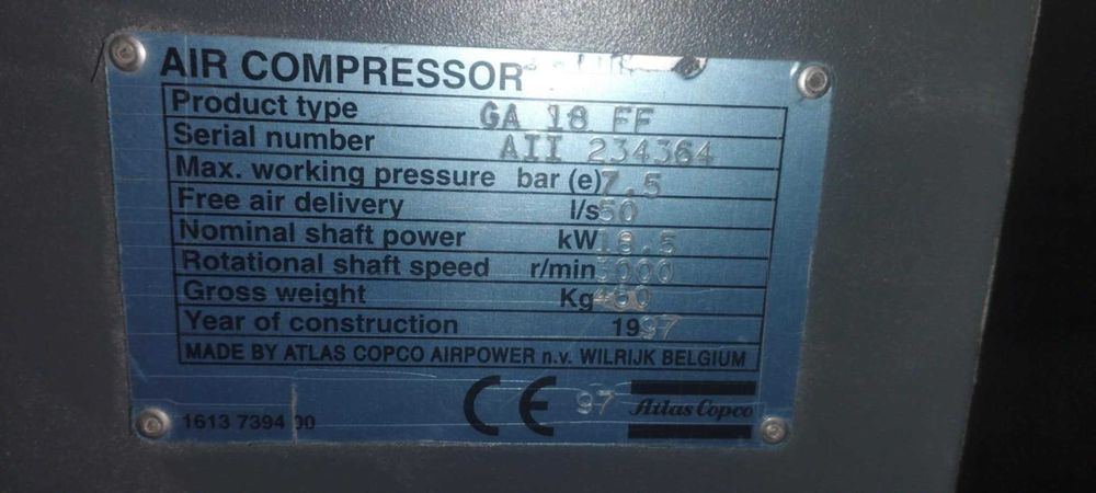 Kompresor  Air 7.5  Bar