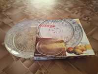 Стеклянное блюдо ТМ "Pasabahce" модели "Konya" (диаметр 35,5 см)