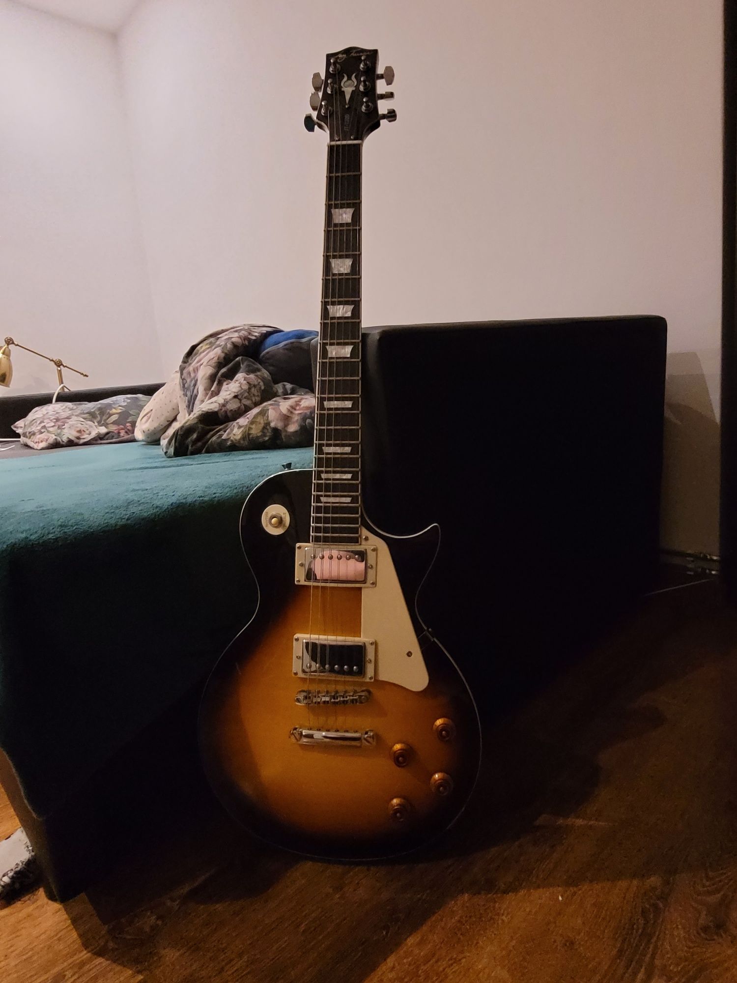 Gitara Jay Turser JT 220D stan idealny plus struny - nowa nieużywana