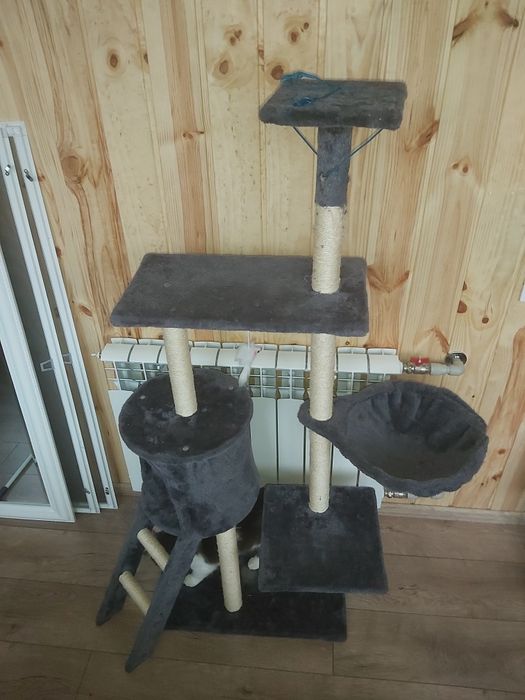 Когтеточка, домик для кота