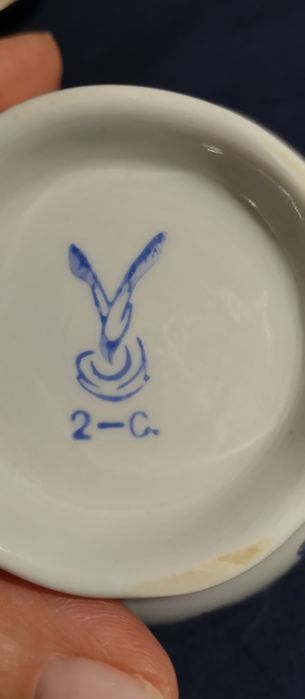 Чайная пара, Незабудка,фарфор,СССР,450грн