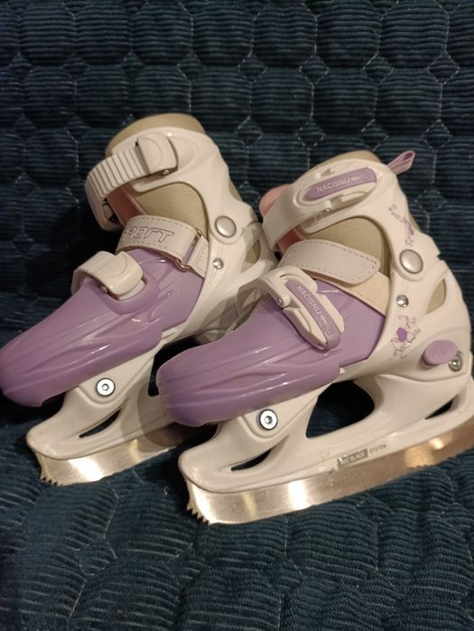 Łyżwy regulowane rozmiar 30-33