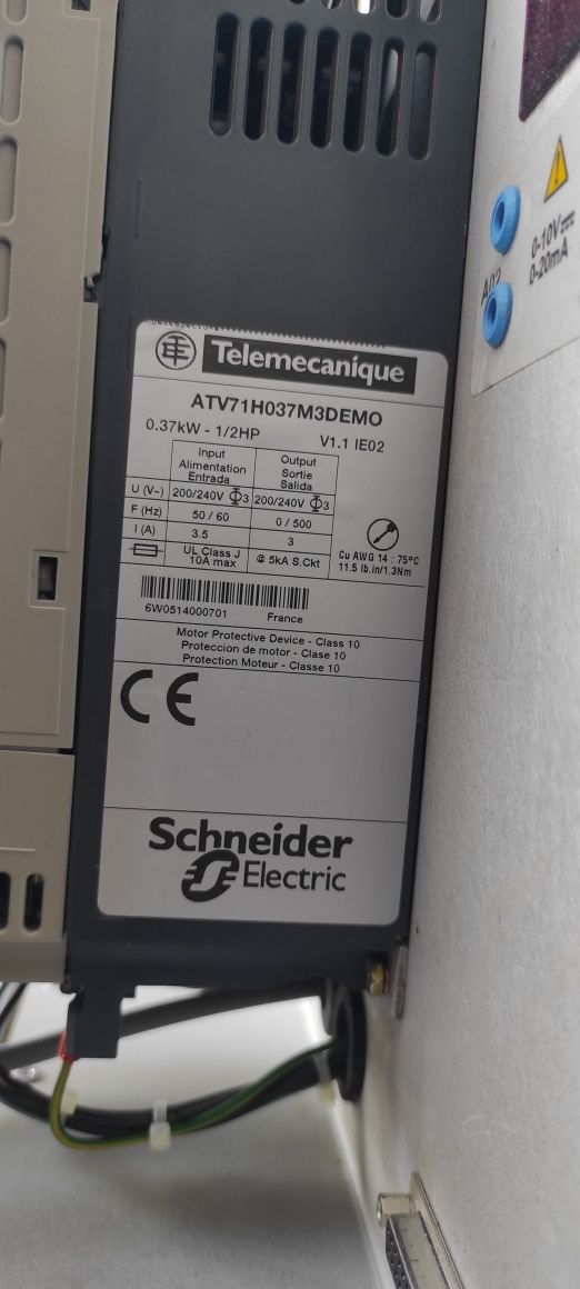 Частотний перетворювач ATV11