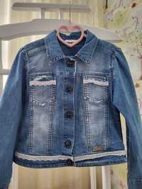 Parrot Italy джинсова легка куртка 110см джинсовая курточка пиджак