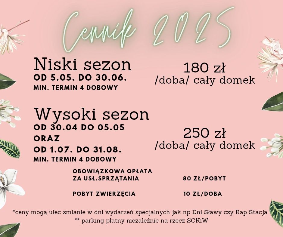 Domki nad jeziorem sławskim tuż przy plaży. Tani nocleg Sława
