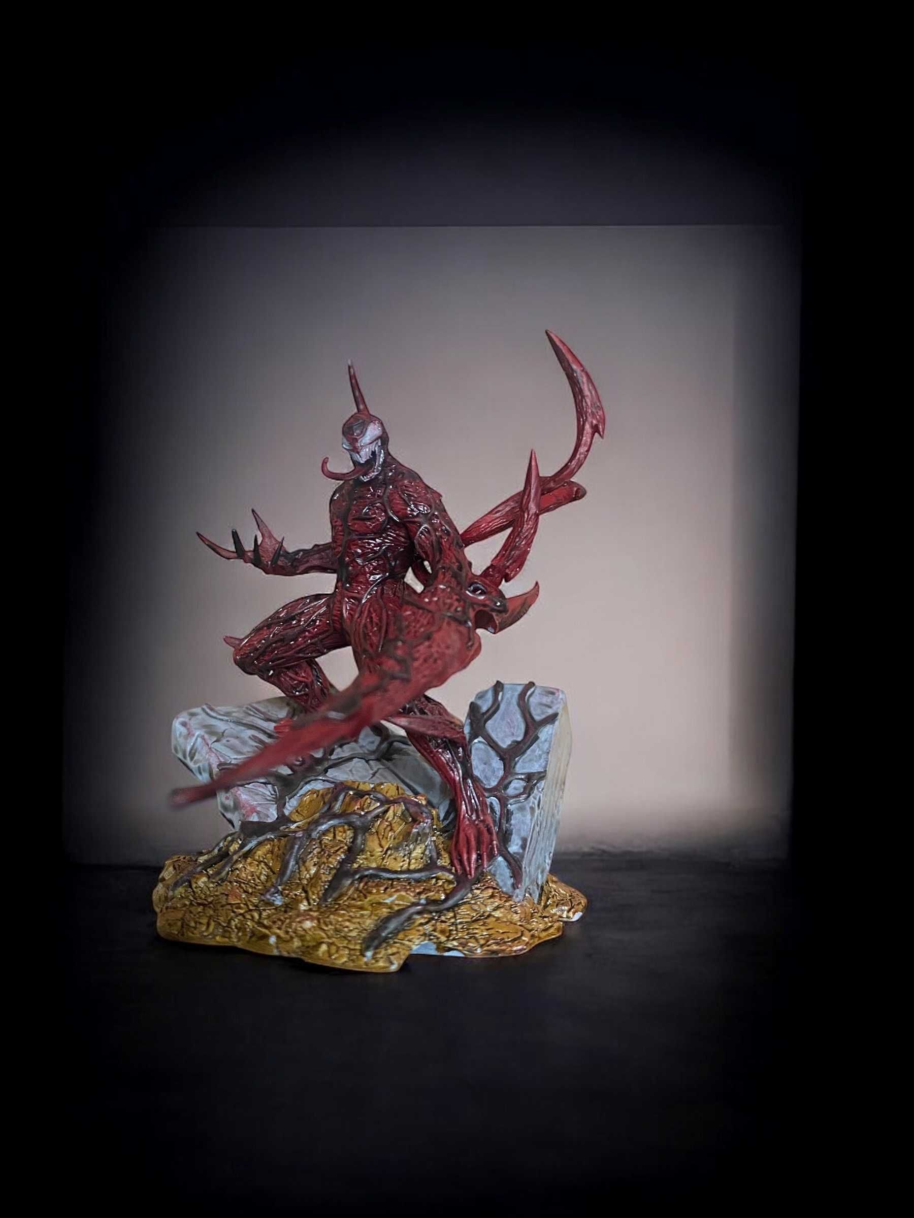 Мініатюра, Фігурка Marvel "Carnage", розмір 80 мм, високоякісний друк
