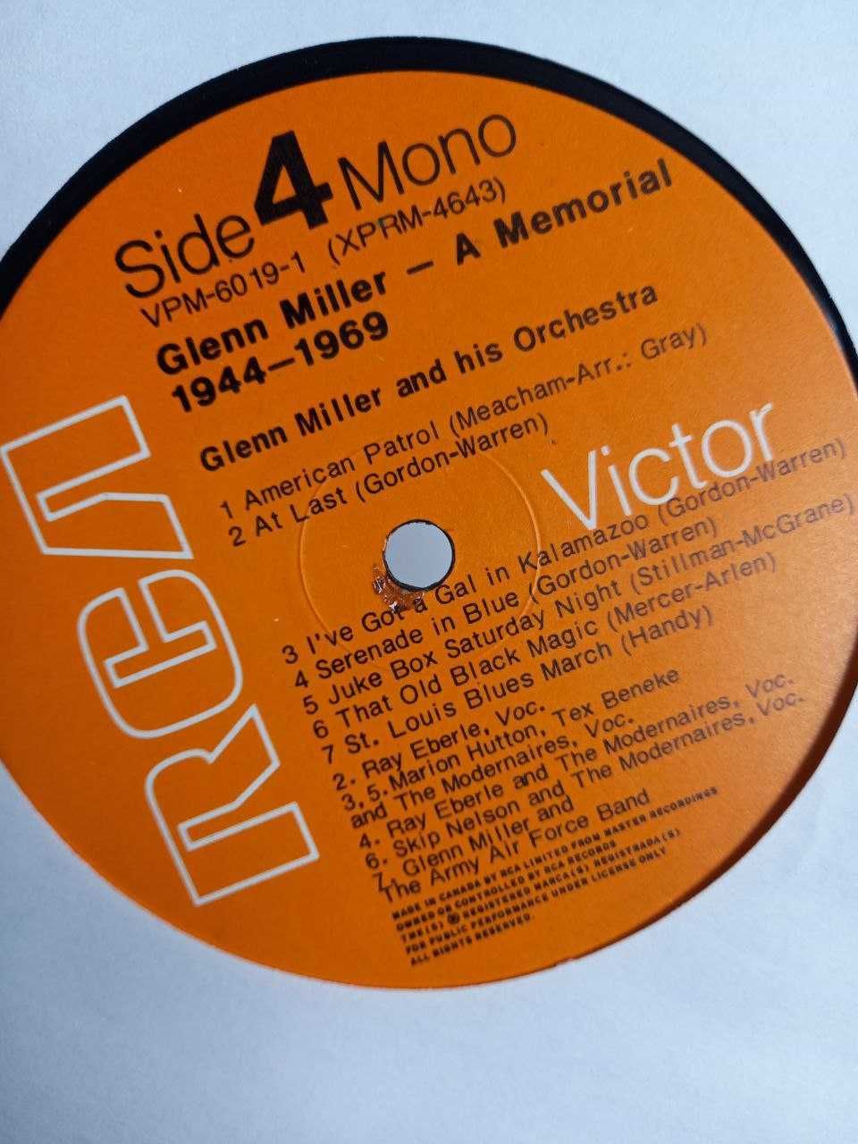 Пластинка виниловая Glenn Miller A Memorial 1944-1969 2LP