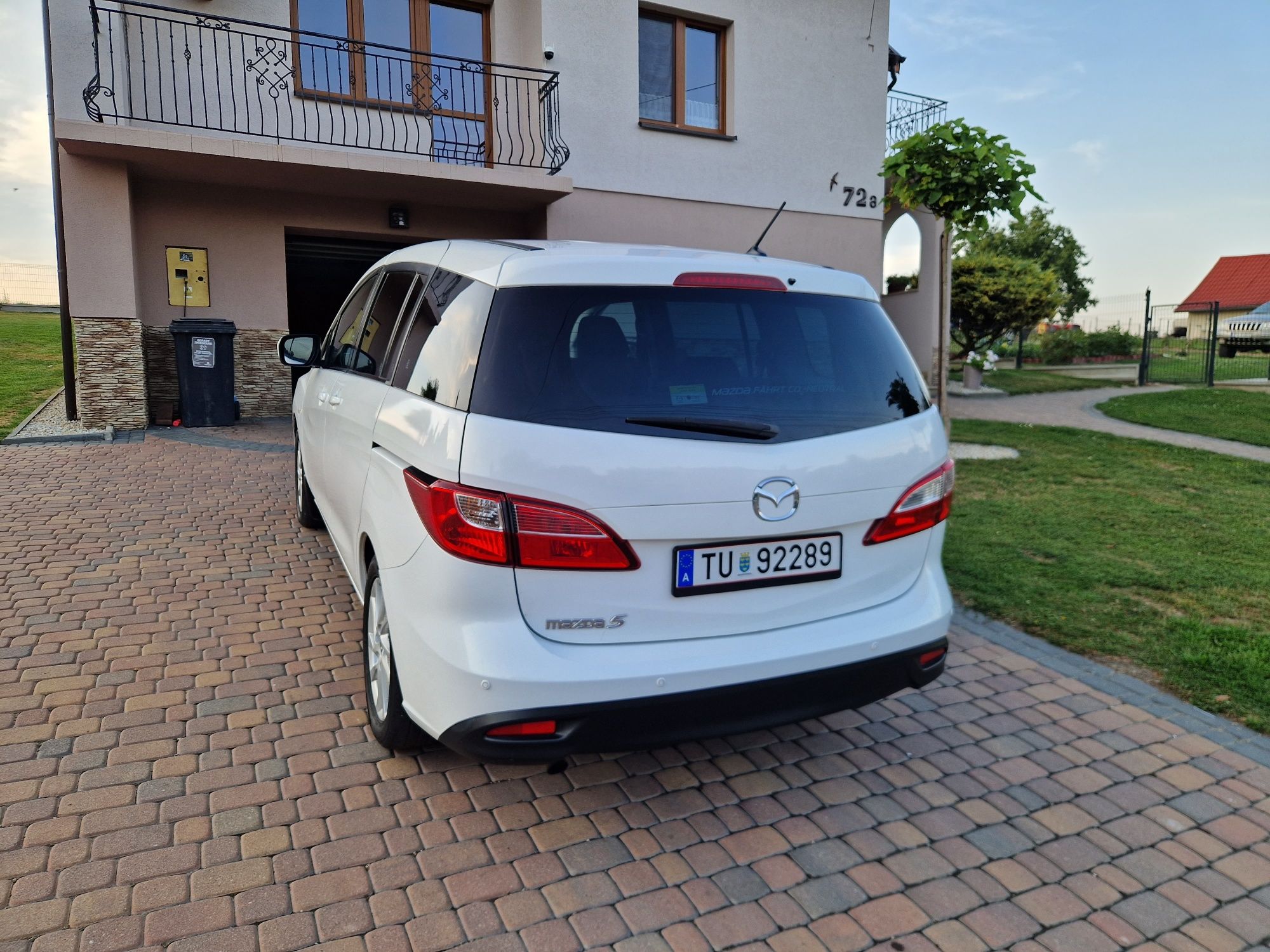 Mazda 5 Biała PERŁA, 7osób,Super Stan!!!