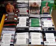 Nowe Bokserki Męskie 3pak Tommy Armani Gucci Lacoste Boss Versace CK
