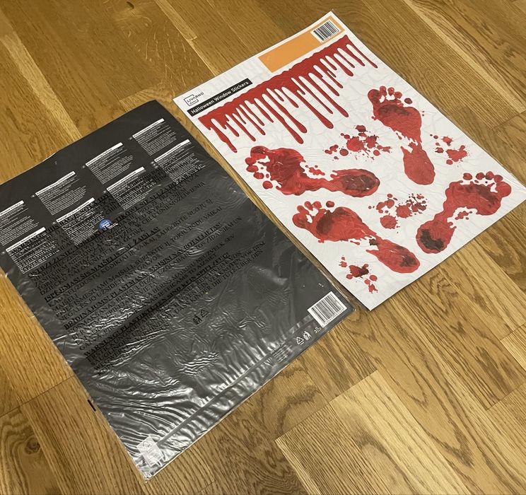 Naklejki na okno Halloween Livarno Home