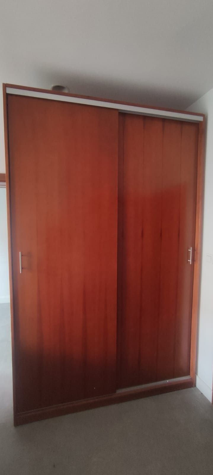 Szafa drewniana przesuwna dwudrzwiowa 160x251 lite drewno