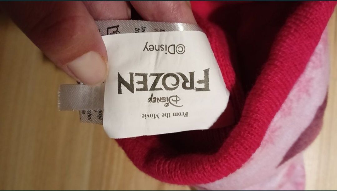 Czapka zimowa na dziewczynkę