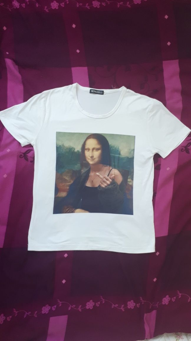 Nowa koszula t-shirt Mona Lisa M