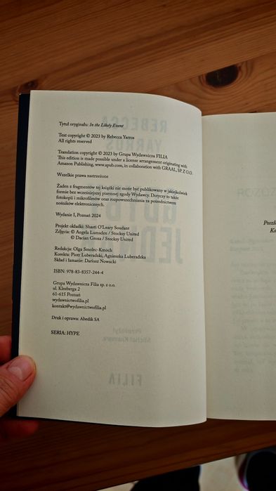 Rebecca Yarros "Gdyby jednak"