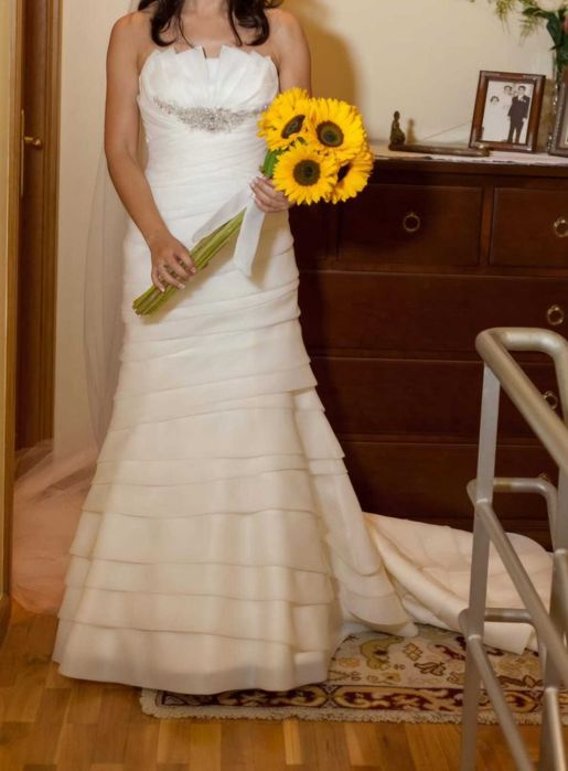Vestido de noiva ROSA CLARA com cristais SWAROVSKY!