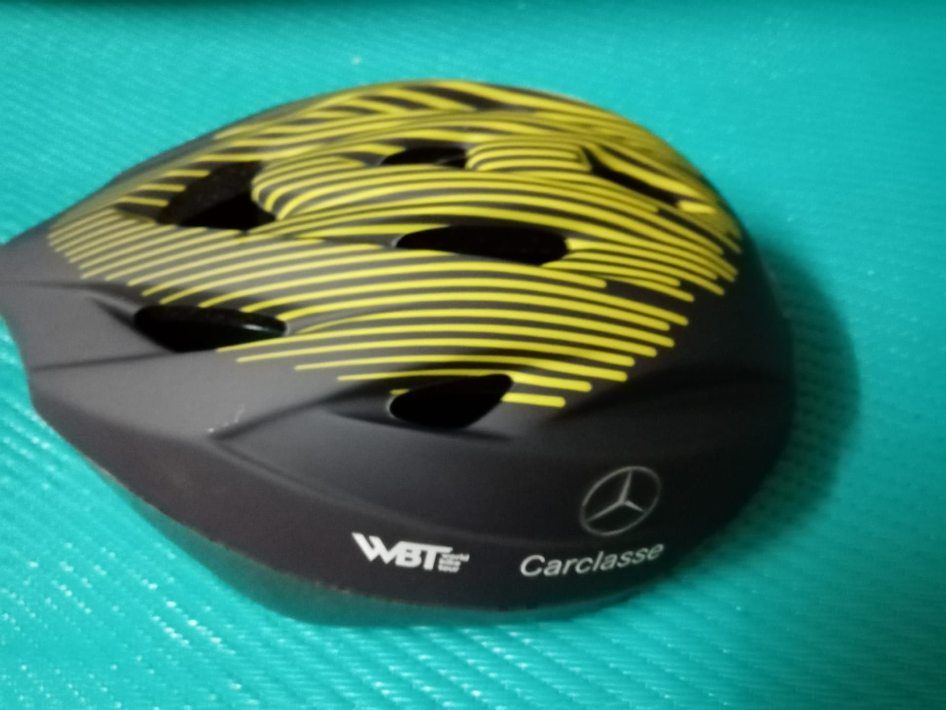 Capacete ciclismo Mercedes Carclasse WBT novo