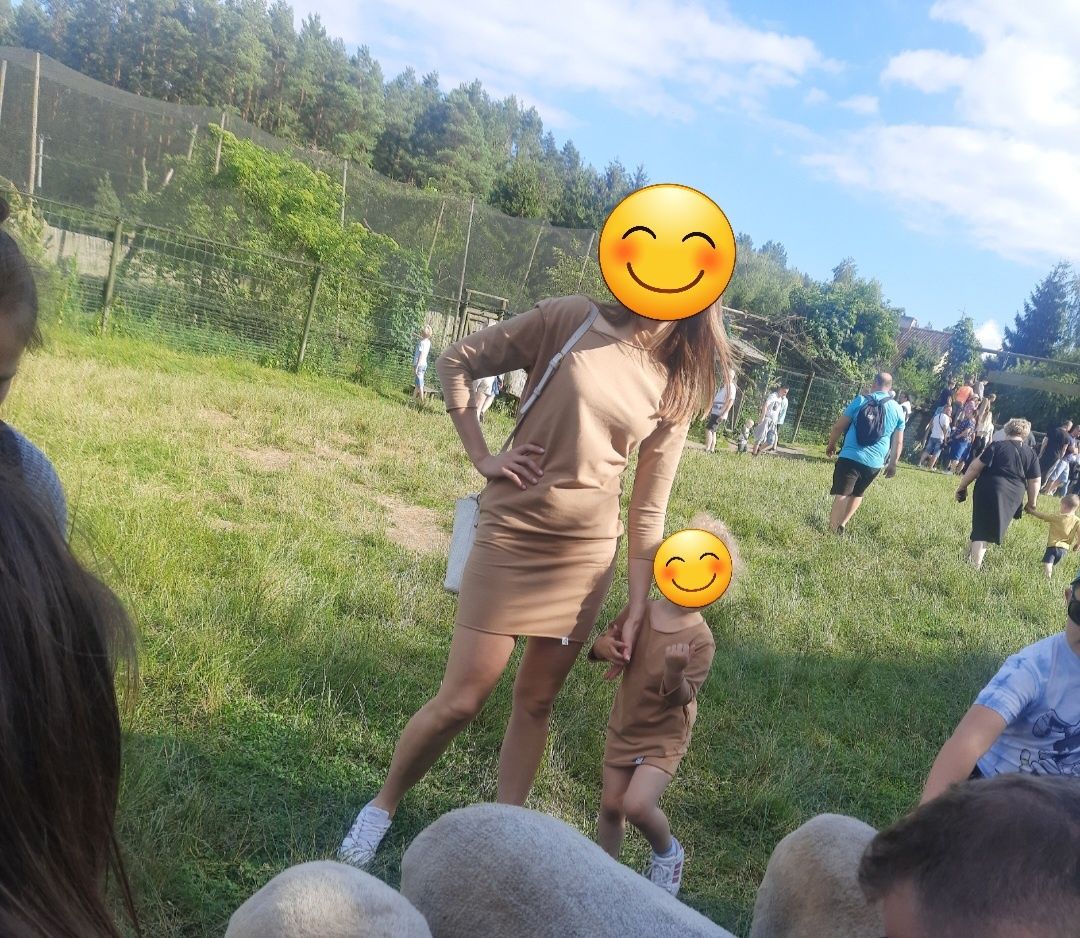 Sukienka, sukienki mama-córka MILKYBABY