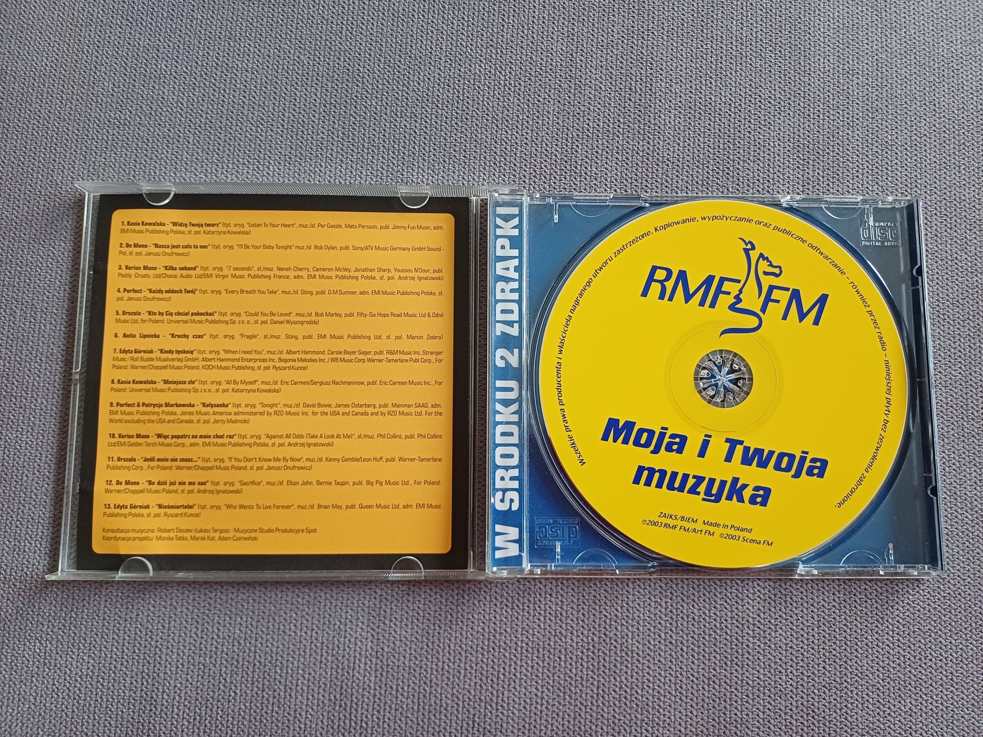 Moja i Twoja muzyka, płyta CD